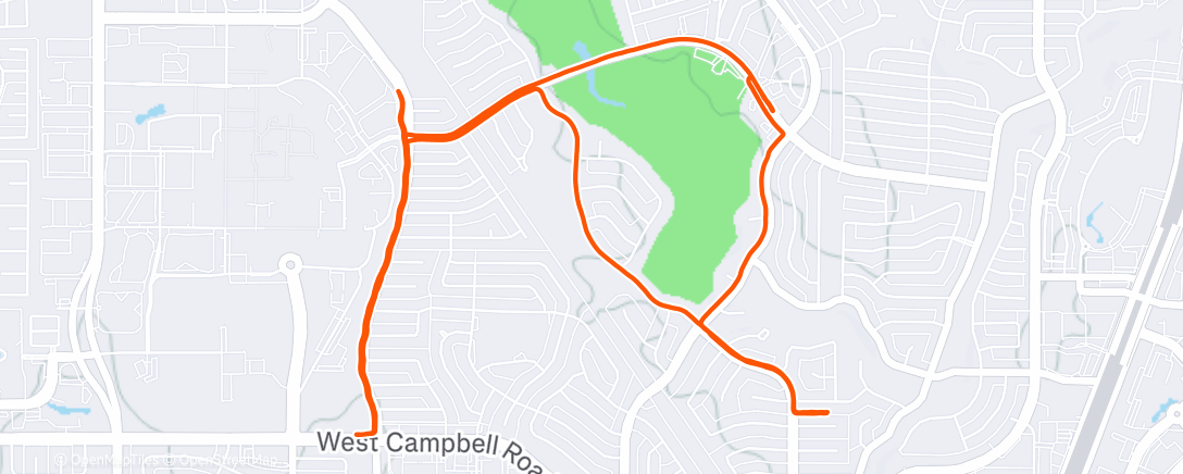 Карта физической активности (Coyote Fartlek)