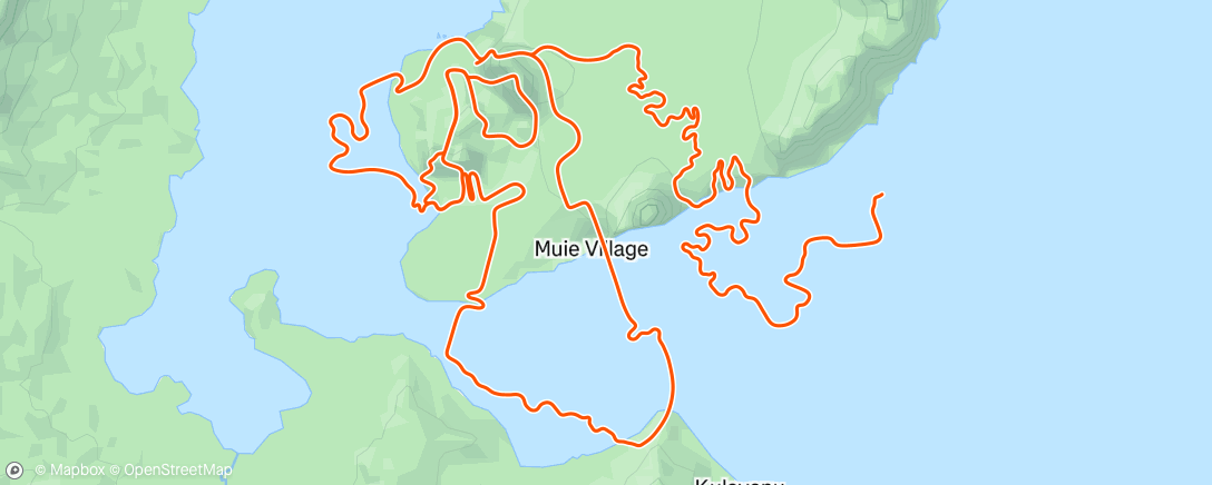 Map of the activity, Zwift - Race: M40 (Cat C) → 40 to 49 years old on Tair Dringfa Fechan in Watopia