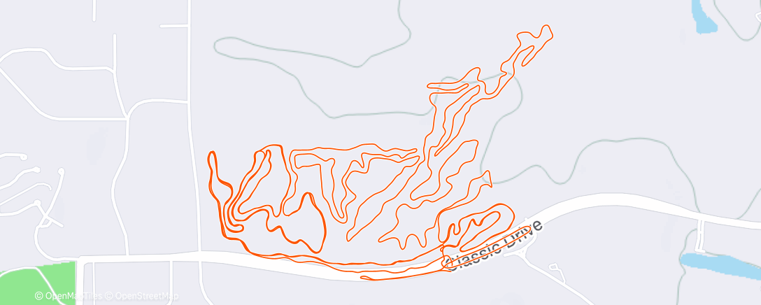 Map of the activity, Chilly willy