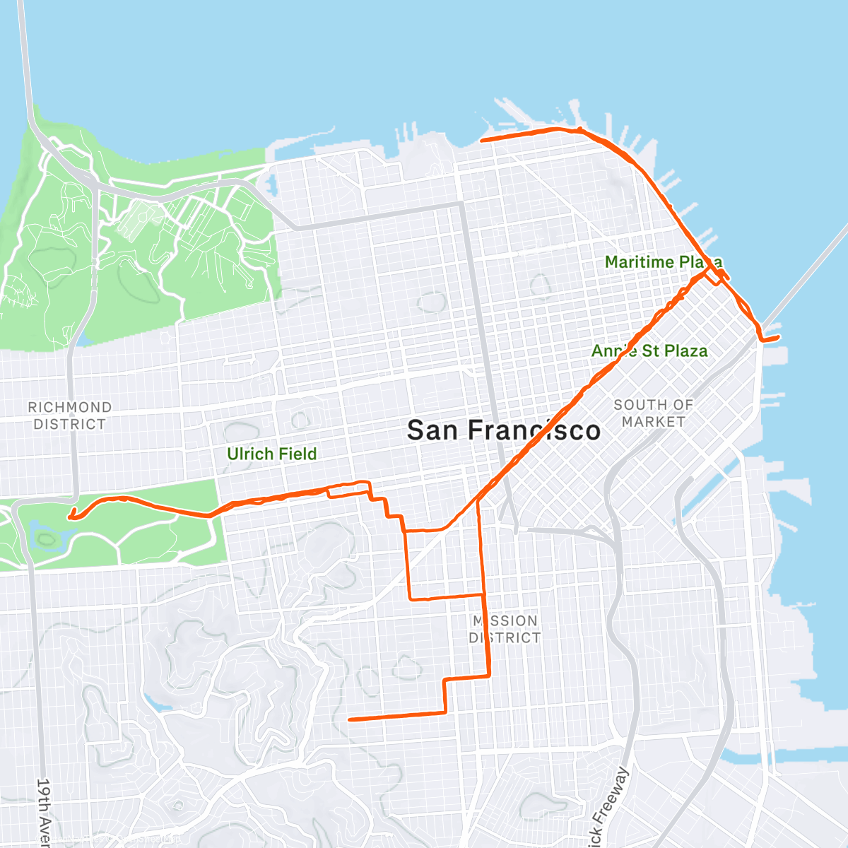 Map of the activity, Pedicab wedding