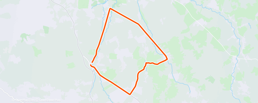 Карта физической активности (Bicicleta a la hora del almuerzo)