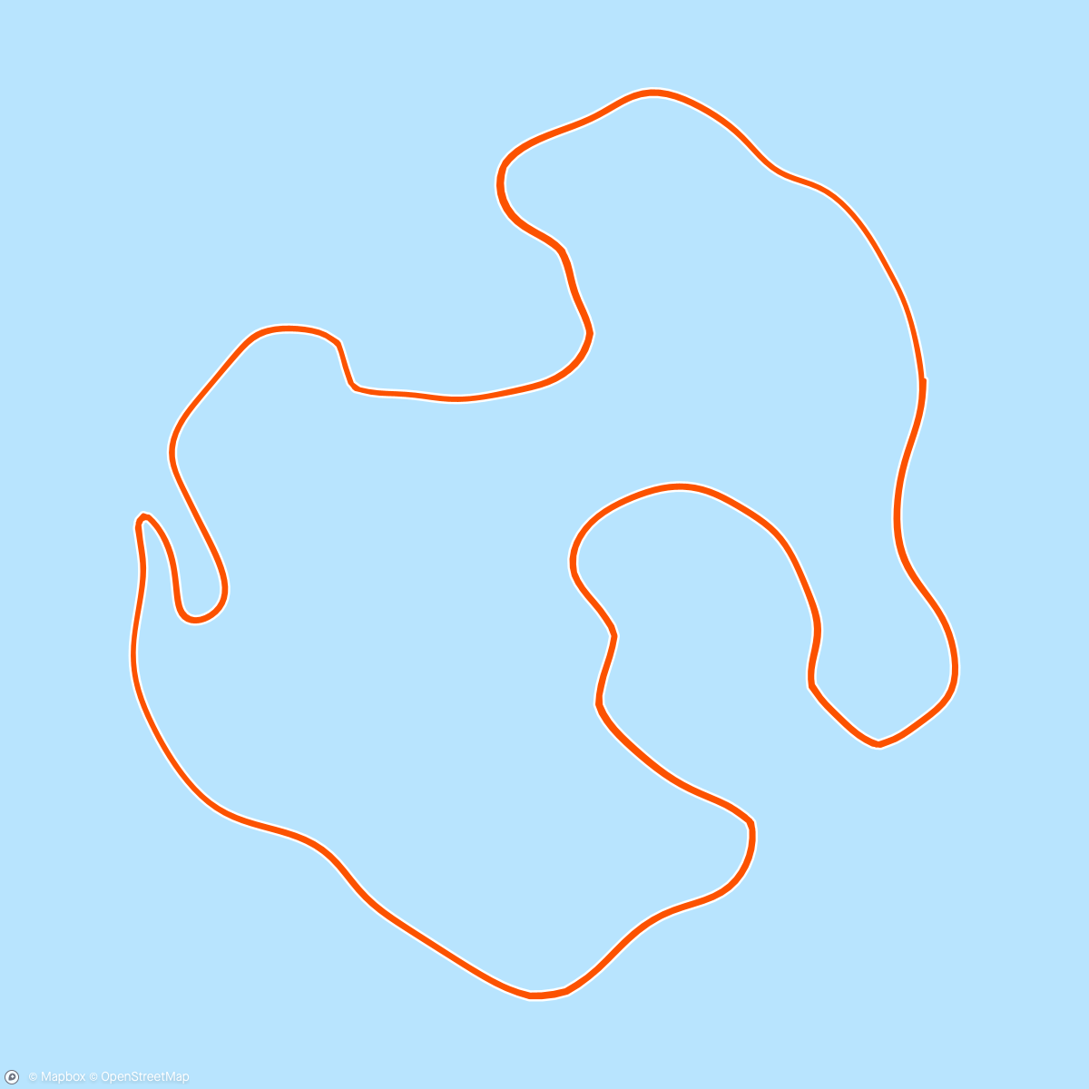 Map of the activity, Zwift - Pacer Group Ride: Volcano Circuit in Watopia with Miguel