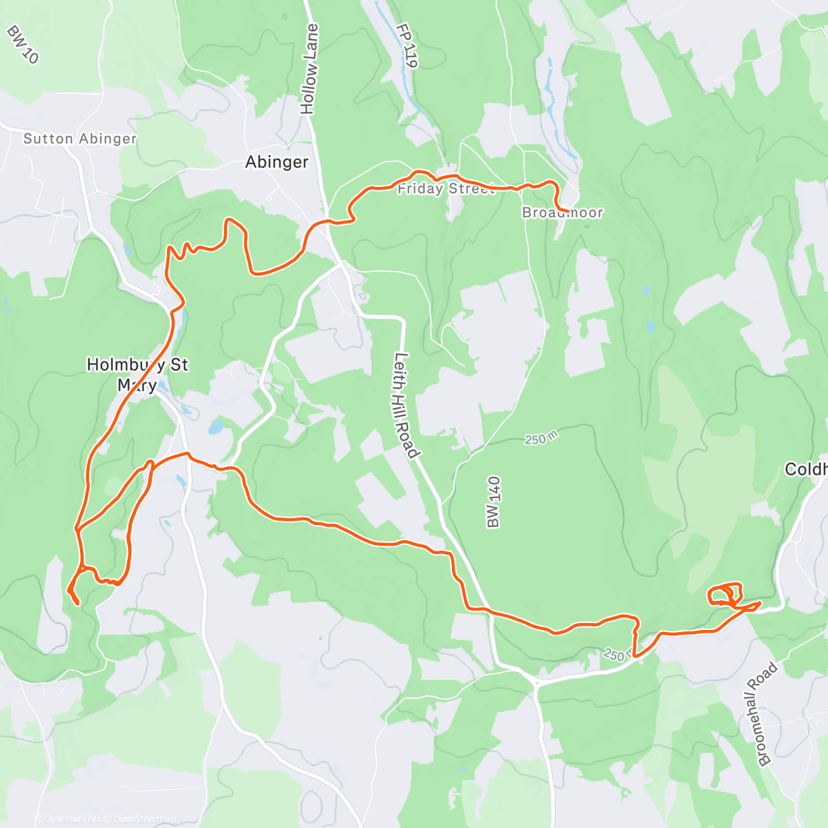 Map of the activity, Leith Mason with Jason Statham