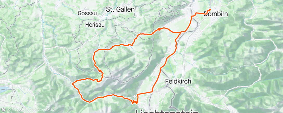 Map of the activity, Schwägalp 🇨🇭⛰️😍