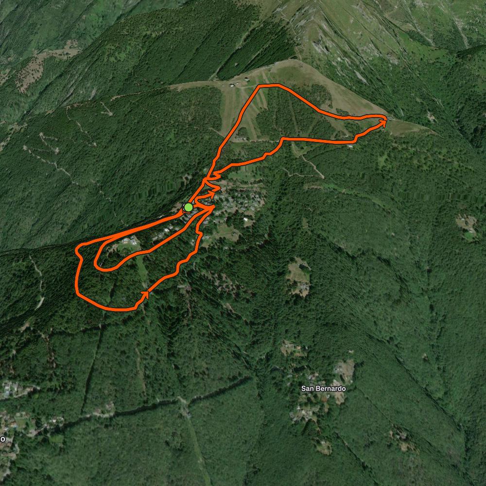 Map of the activity