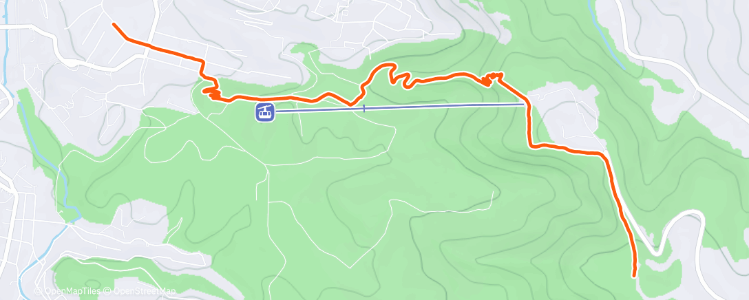 Карта физической активности (Утренний хайкинг)