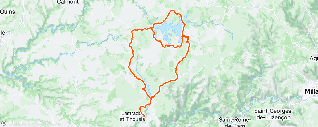 Carte de l'activité