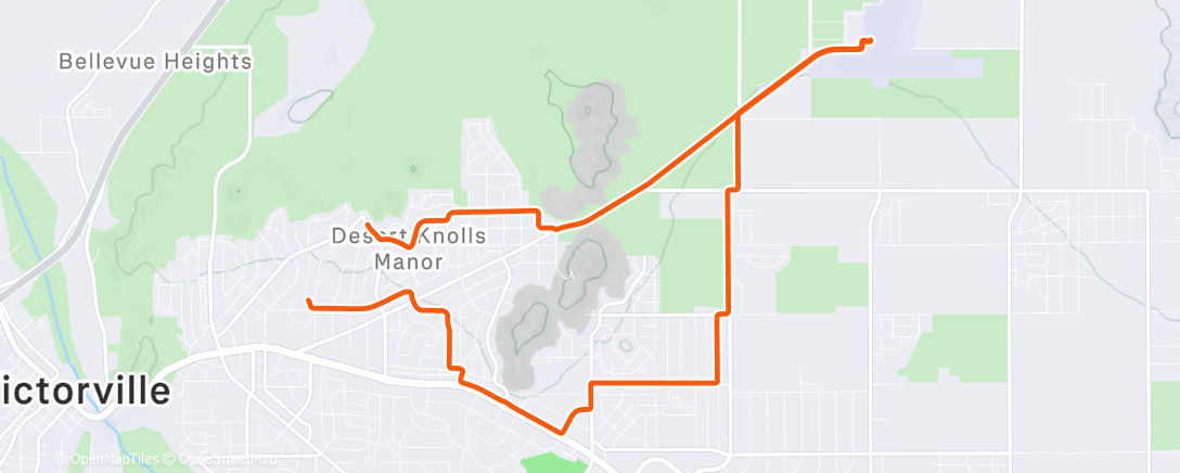 Карта физической активности (Cycling)