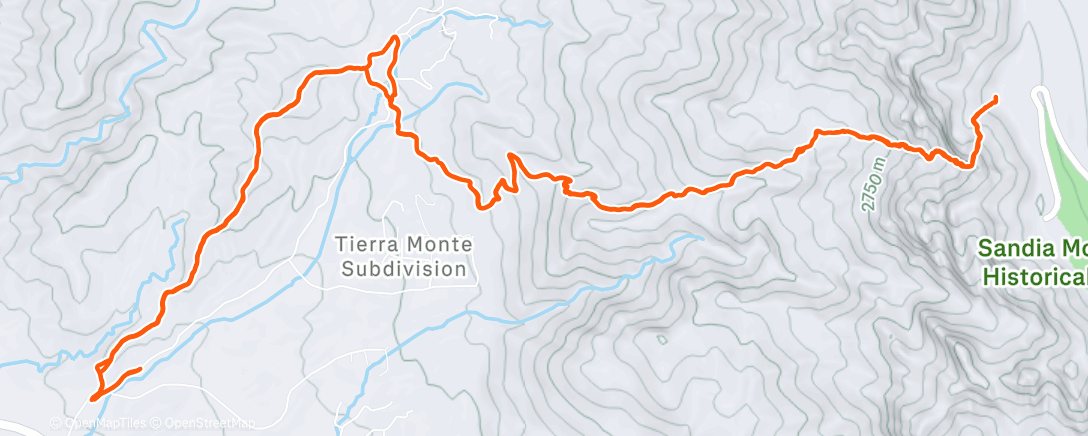 Map of the activity, Chimney again