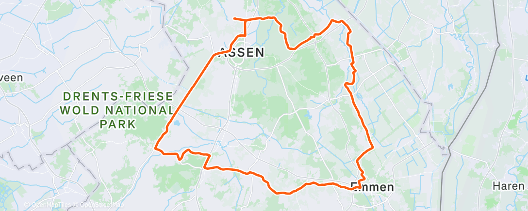 Map of the activity, Ochtendrit