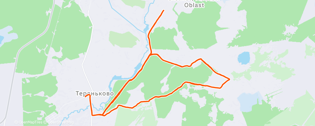 Map of the activity, Последний велозаезд 2025г. Всех с наступающим!!