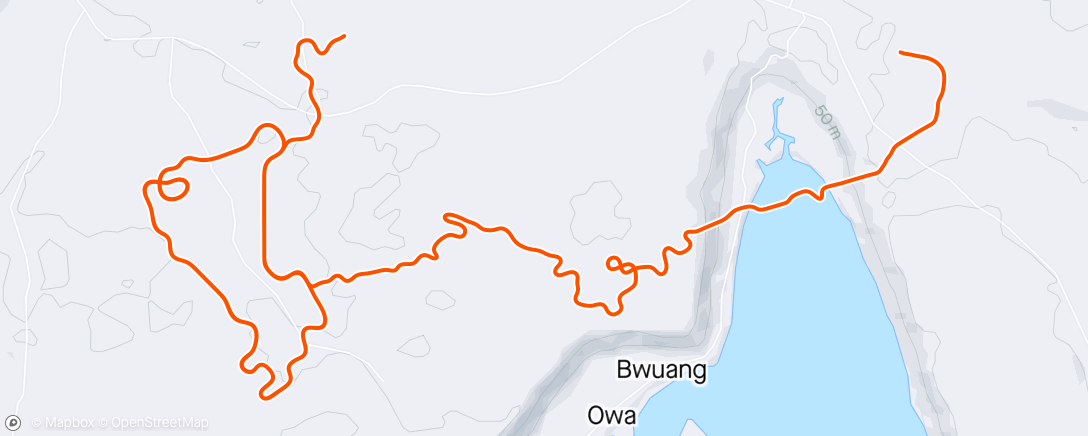 Map of the activity, Zwift - Race: Stage 4: Lap It Up - Bridges and Boardwalks (A) on Bridges and Boardwalks in Makuri Islands