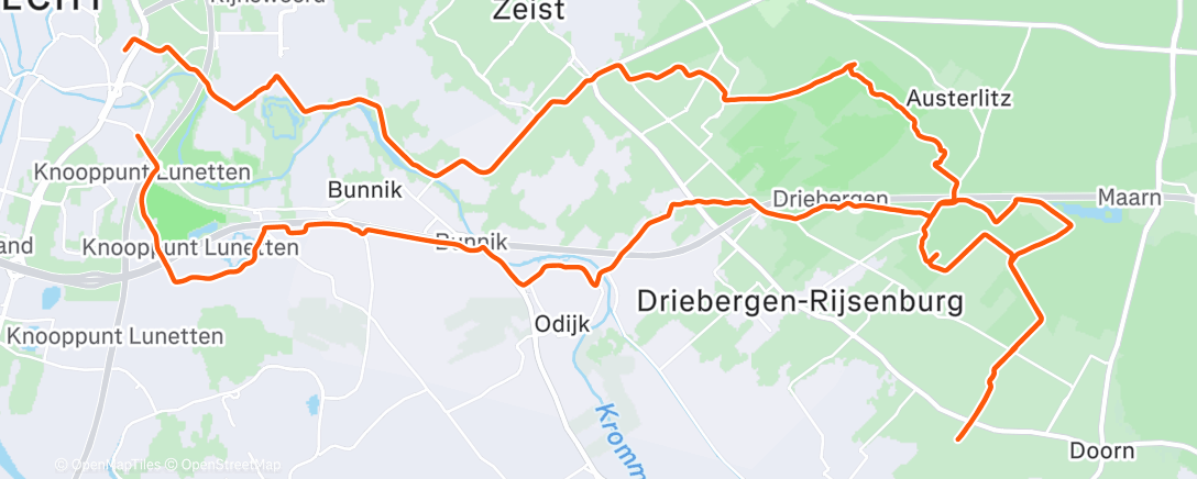 Peta aktivitas, Middagrit