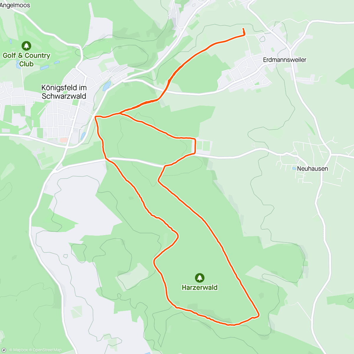 Map of the activity, Neustart
