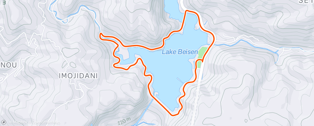 Map of the activity, 米泉湖