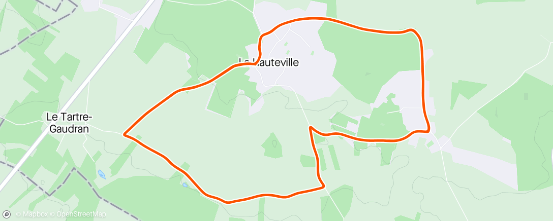 Map of the activity, LA HAUTEVILLE