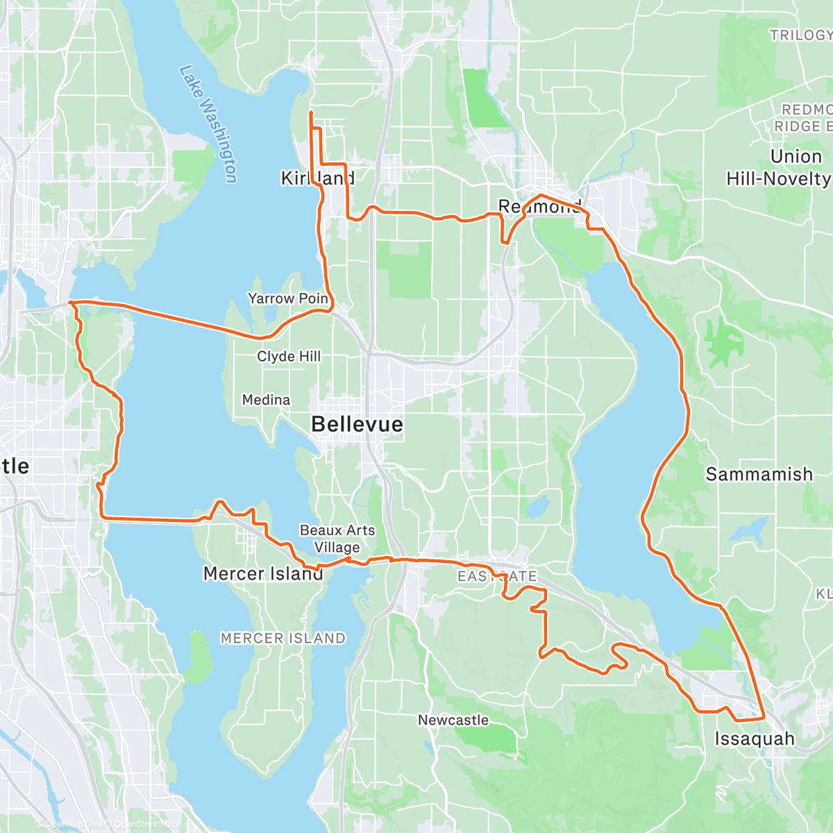 Map of the activity, Last ride in 2025 ?