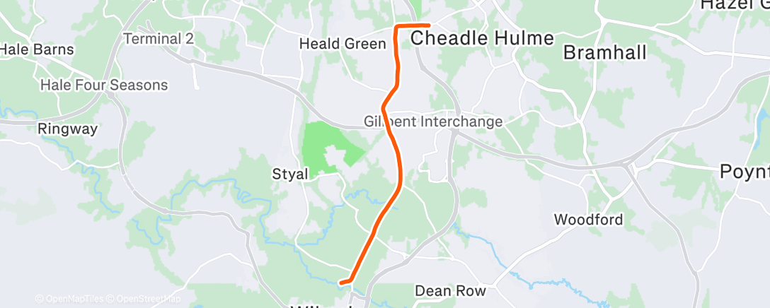 Map of the activity, w/u