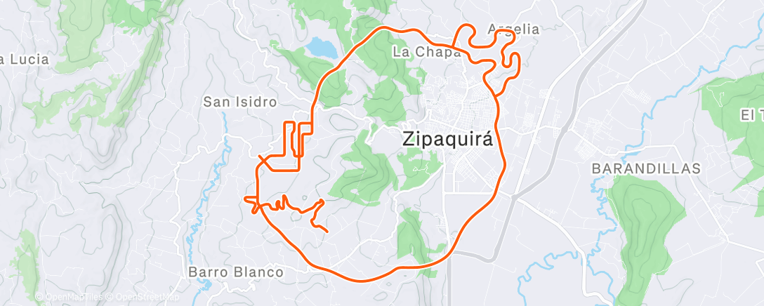 Map of the activity, SRC - Men Finals