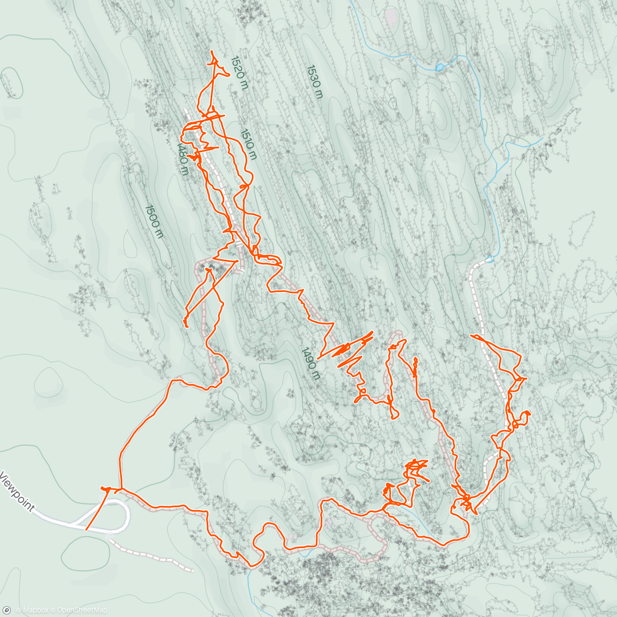 Mapa da atividade, Fiery Furnace