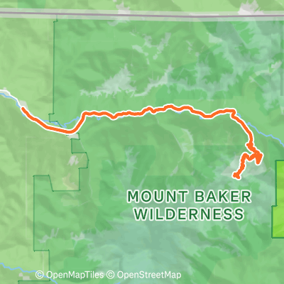 Artist Point from Glacier Springs | 26.8 mi Cycling Route on Strava