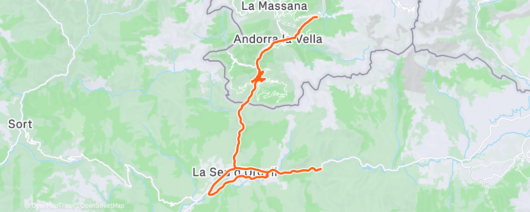 Peta aktivitas, Lunch Ride