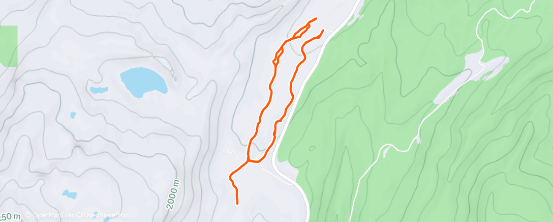 Карта физической активности (Snowshoe graeagle creek)