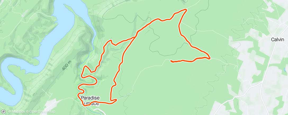 Map of the activity, Finally on gravel