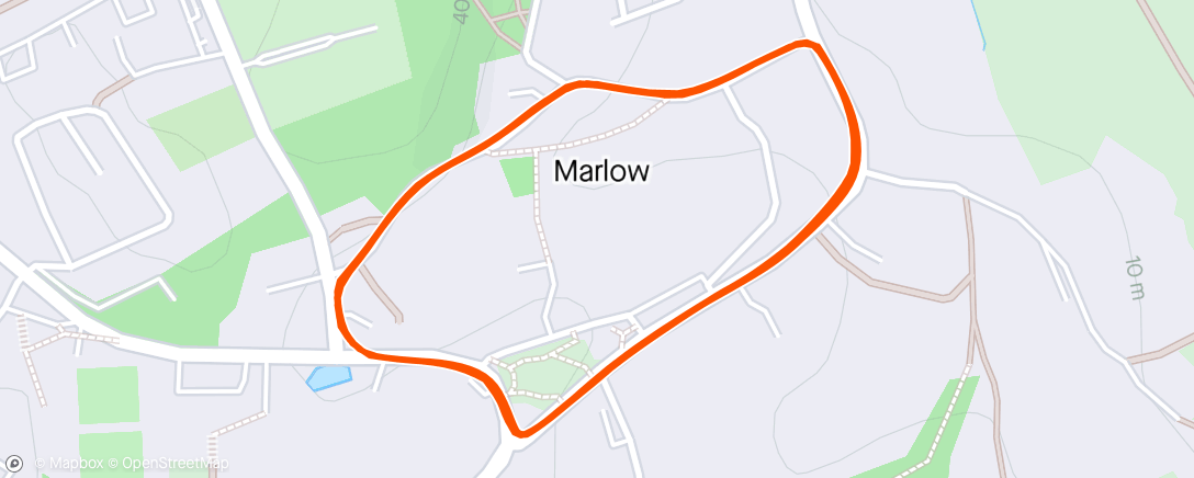 Карта физической активности (Hobbyrace Marlow)