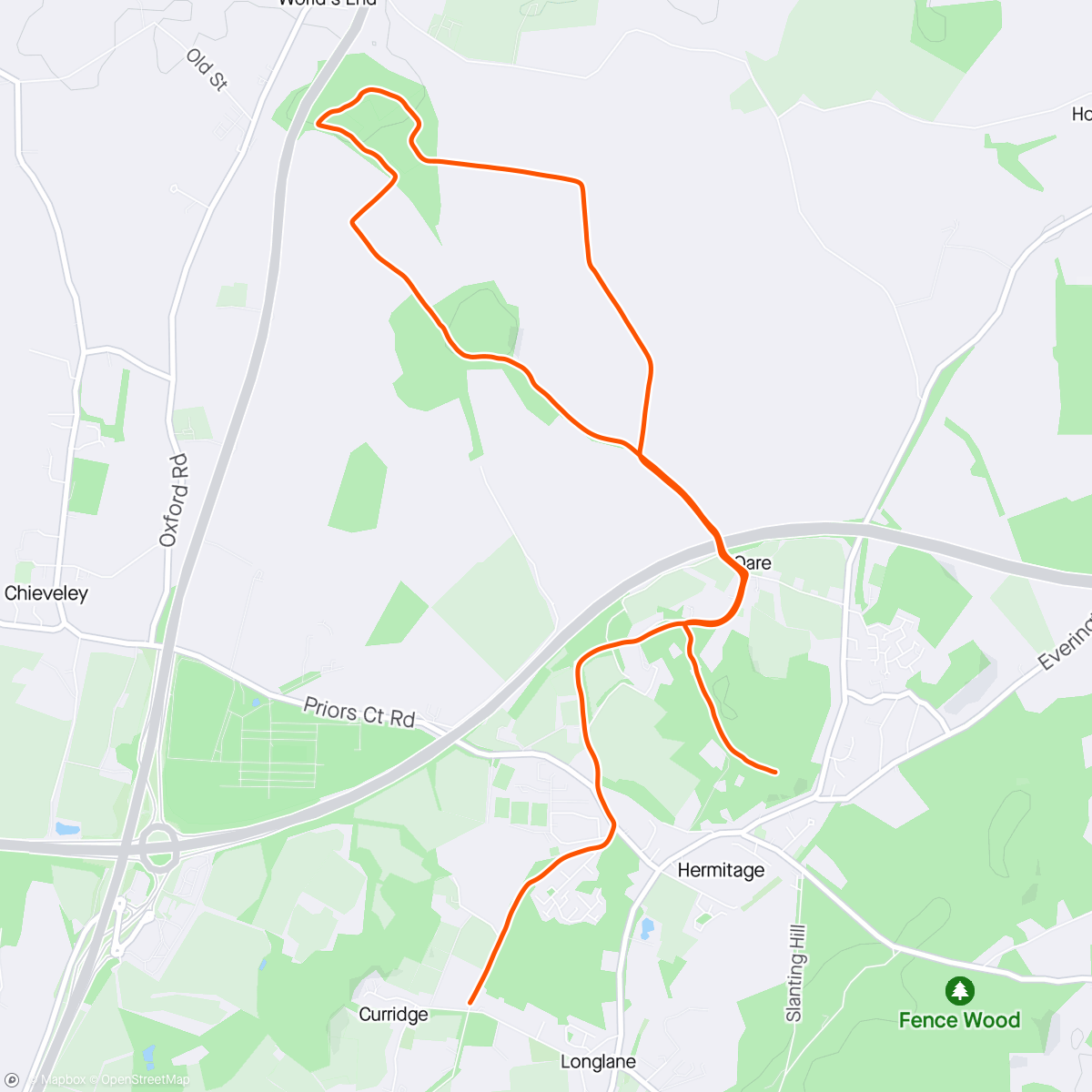 Map of the activity, Just Bank Holiday running and walking over the most beautiful trails with the besties and 🐕🐕 such a lovely time 💜