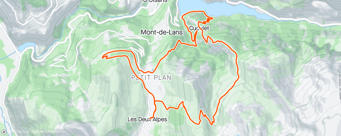 Map of the activity, Défi de la Muzelle Etape 3 🥉