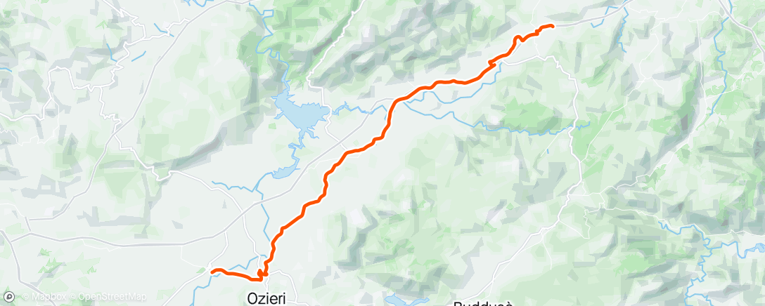 Mapa de la actividad, Giro pomeridiano