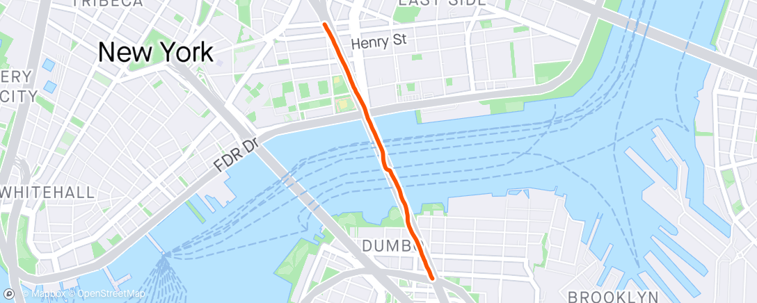 Map of the activity, cosplaying bridge people (brooklyners)