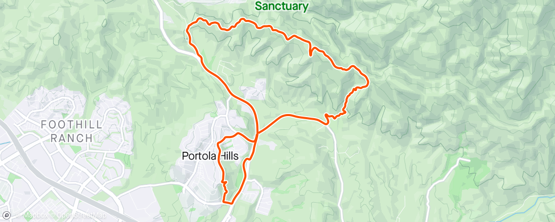 Mapa de la actividad (Evening E-Mountain Bike Ride)