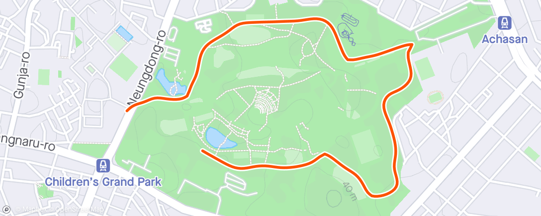 Map of the activity, Nike Run Club: Wednesday Morning Run