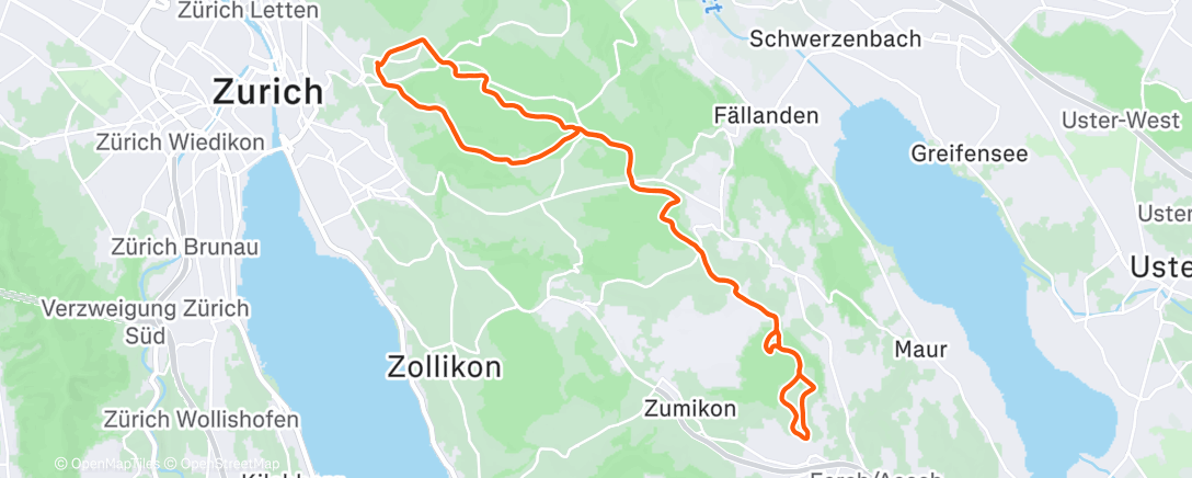 Map of the activity, Xmas gravel