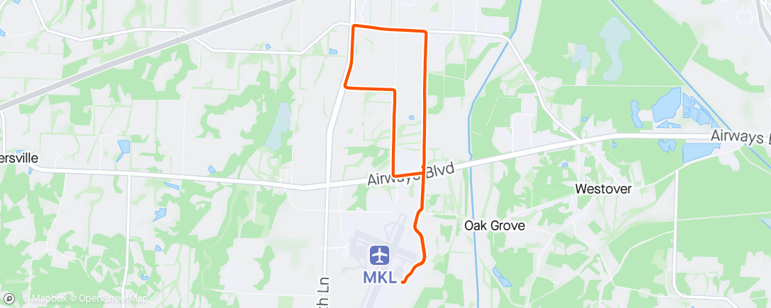 Map of the activity, Afternoon Ride