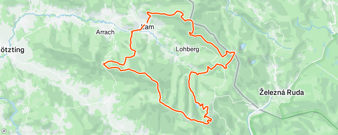Map of the activity,  2025
