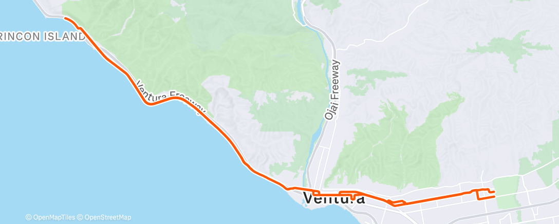 Mapa da atividade, Ride