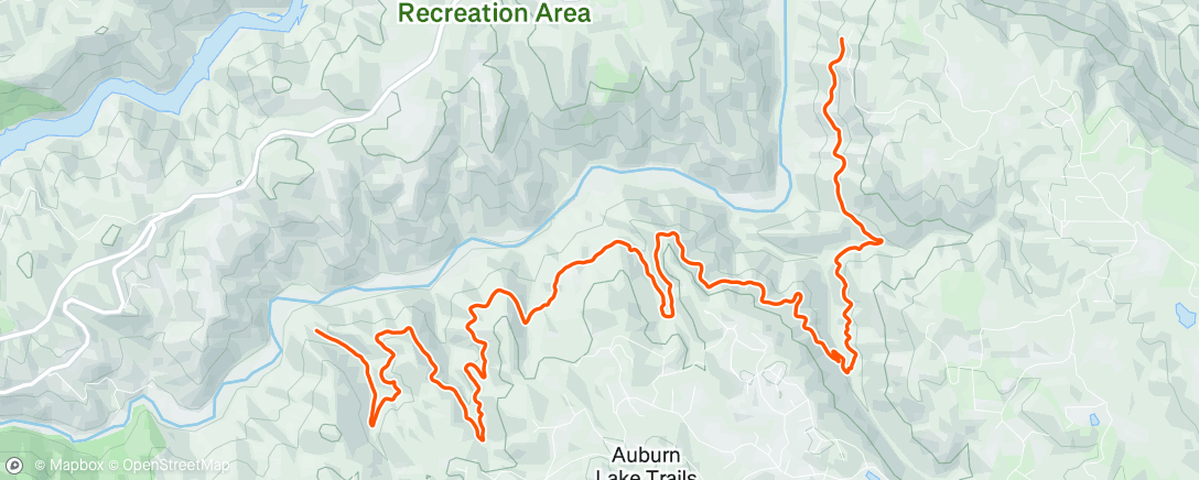 Map of the activity, Endurance