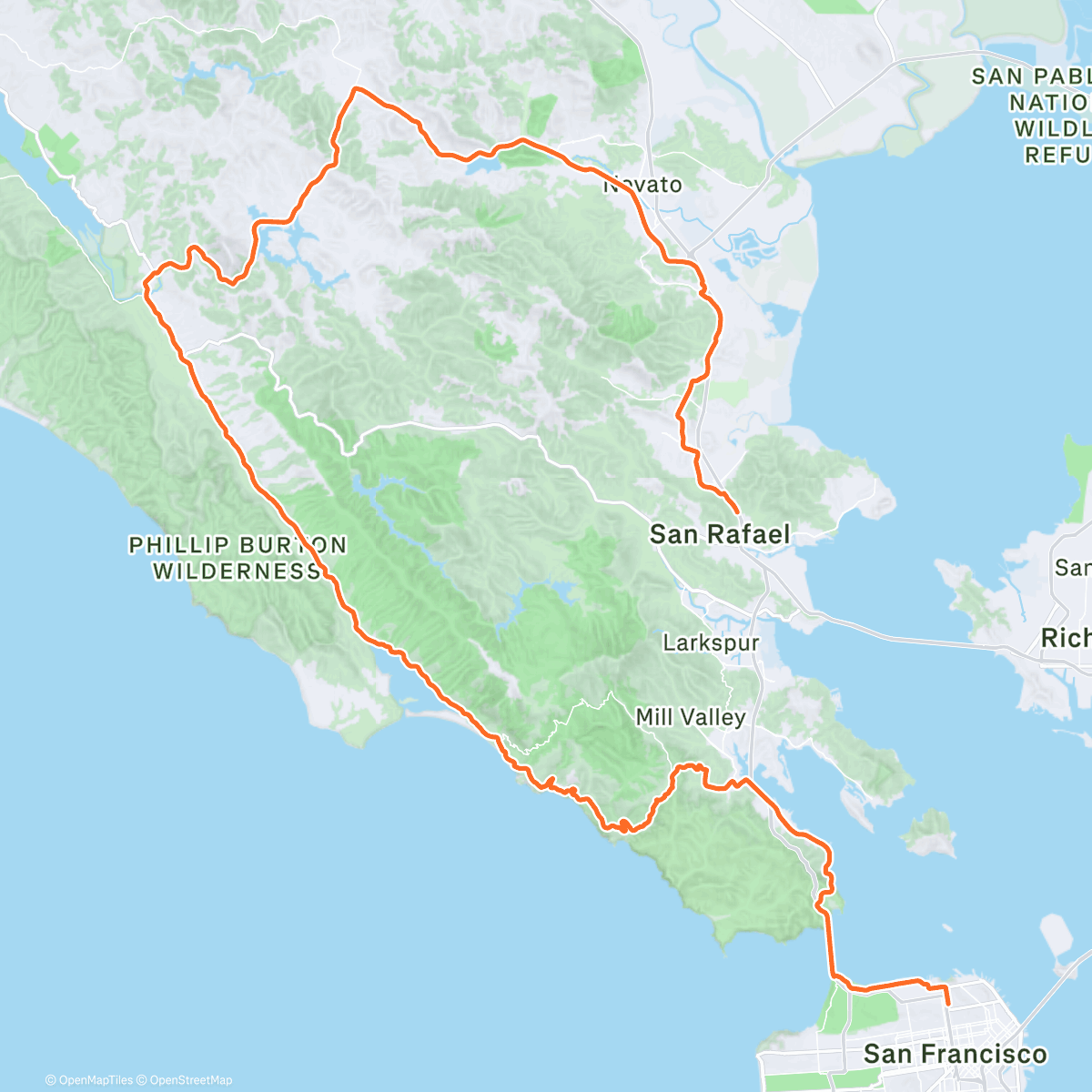 Map of the activity, New bike name: Pink Panther. Runner-ups: Pepto Missile + Rosé Rocket. Last-minute call-ups welcome.