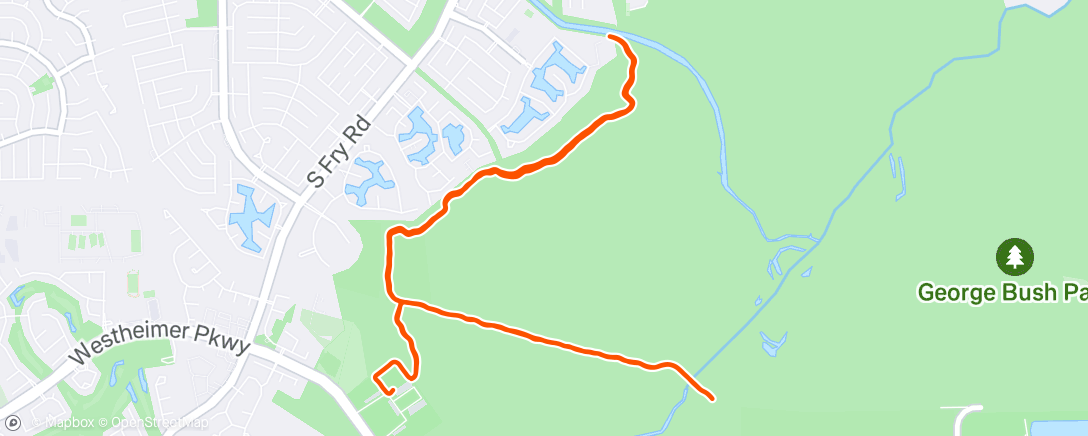 Map of the activity, Bobcat Encounter