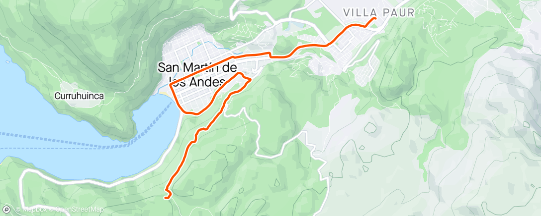 活动地图，Vuelta ciclística por la mañana