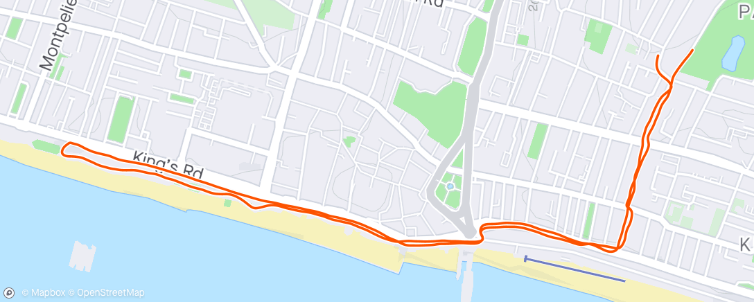 Map of the activity, MRC 5km