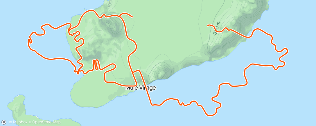 Map of the activity, Zwift - Intermittent in Watopia