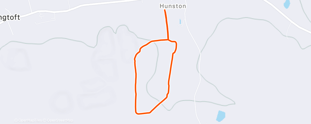 Mappa dell'attività Morning Walk