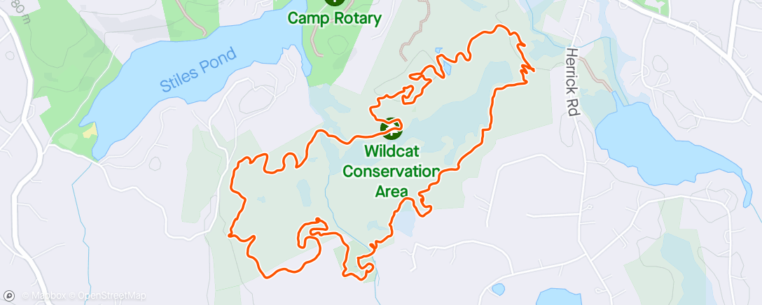 Map of the activity, XC loop
