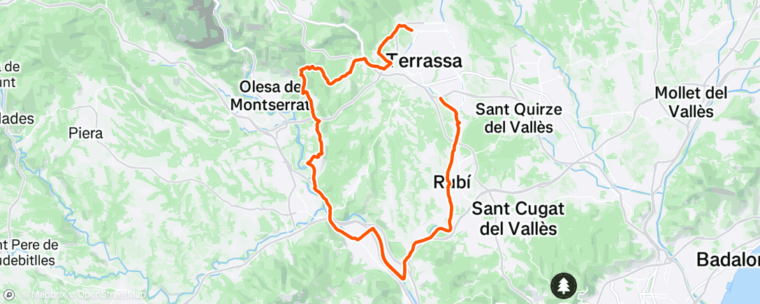 Map of the activity, VOLTA TONTA: Z3😬-Z4🙃 (Z2😴😴)