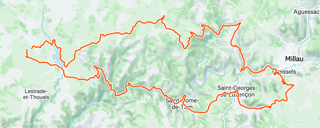 Carte de l'activité
