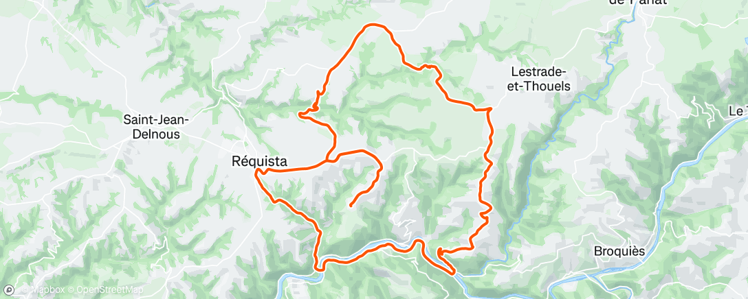 Carte de l'activité